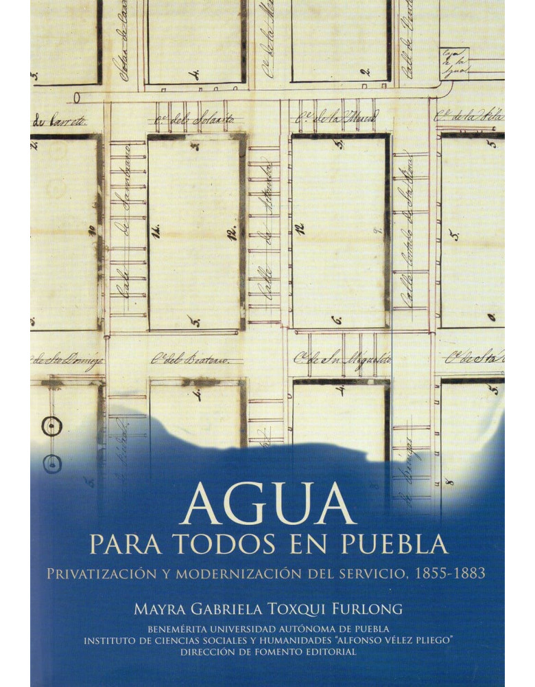 Agua para todos en Puebla. Privatización y modernización del servicio, 1855-1883